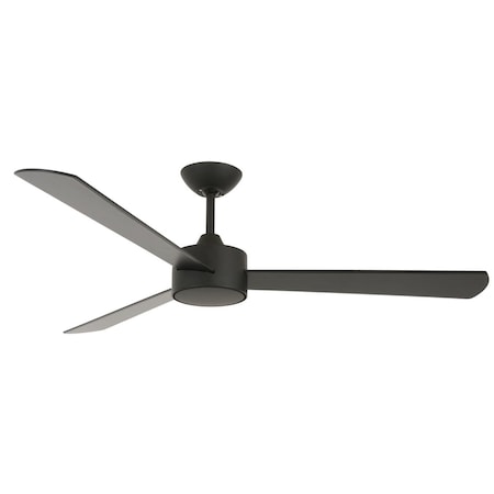 Brillo 52 in. Climate III DC Ceiling Fan, Black BR2772336